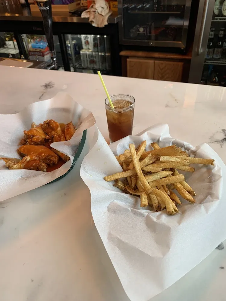 Hot Wings and Fries